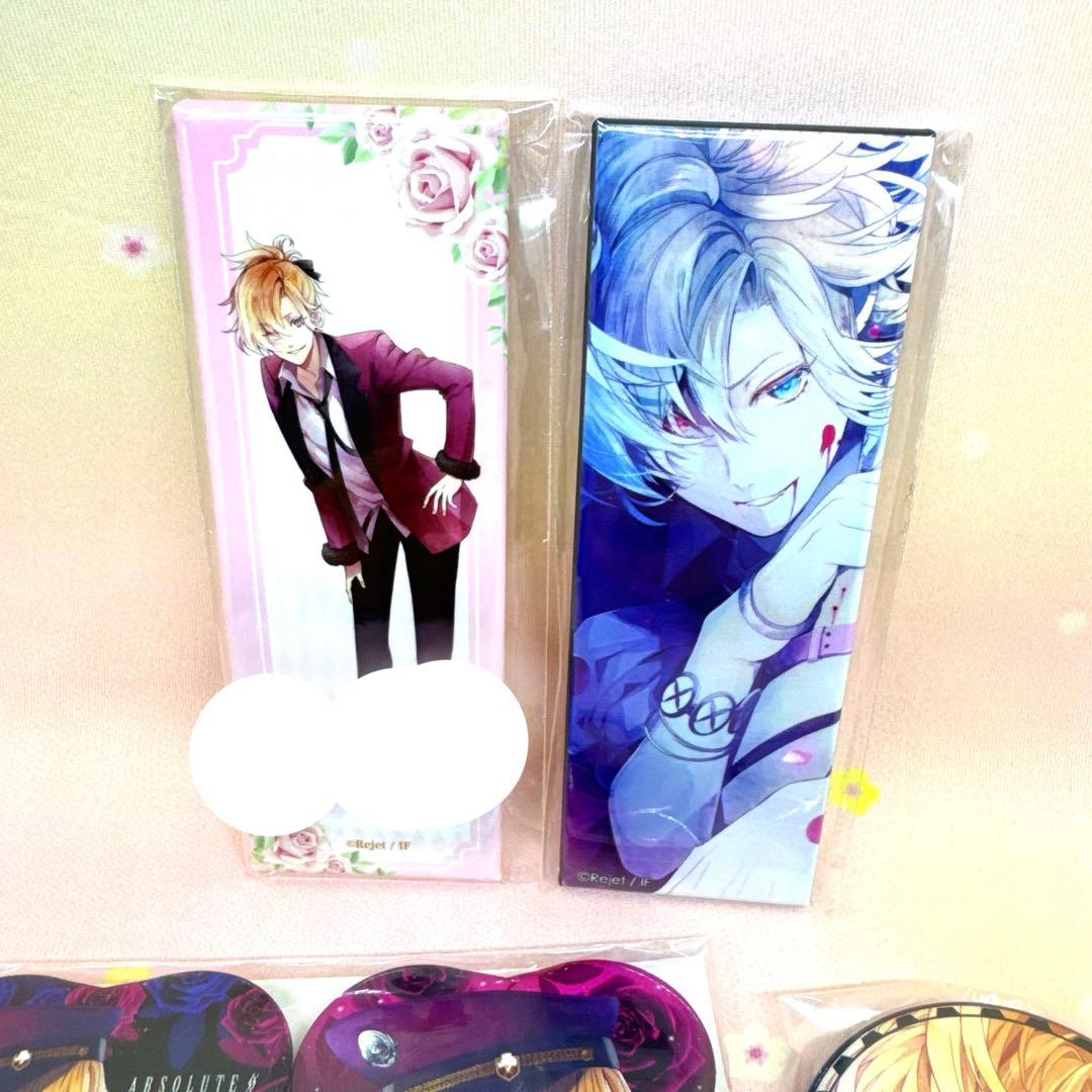 d*3様 ディアラバ 無神コウ 缶バッジセット