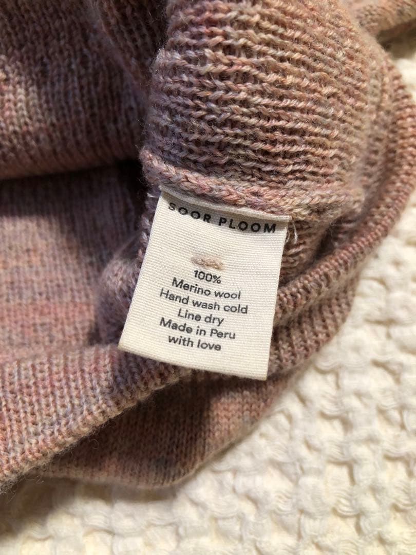 アウター SOOR PLOOM Elfen coat posy 1yr/80cm