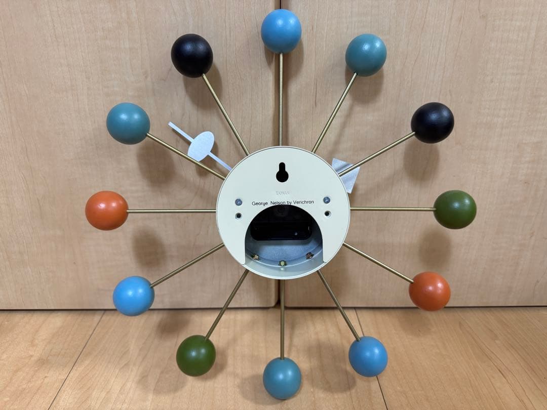 超美品 ジョージ・ネルソン ボールクロック 掛け時計