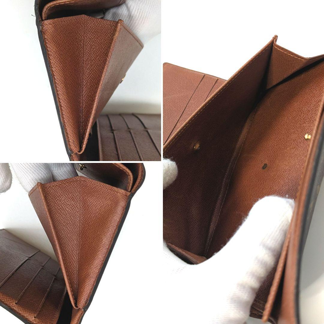 ルイヴィトン モノグラム インターナショナル 三つ折り 長財布 B39