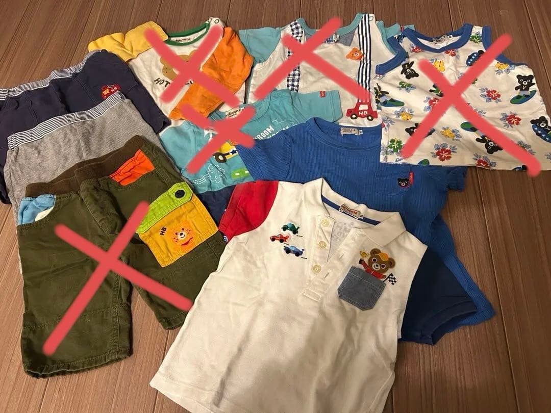 12/14まで　なつき　ミキハウス　子供服セット 22点おまとめ