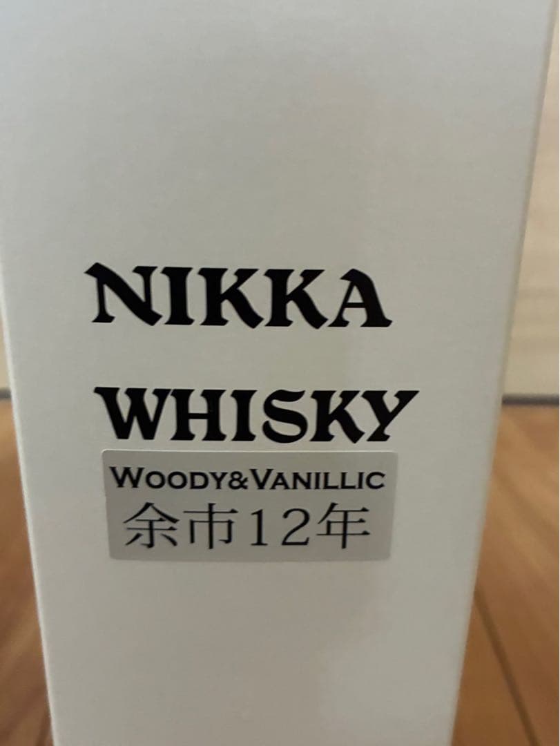 新品未使用 余市12年 ウッディ&バニラ 新品未開封 ウイスキー 500ml