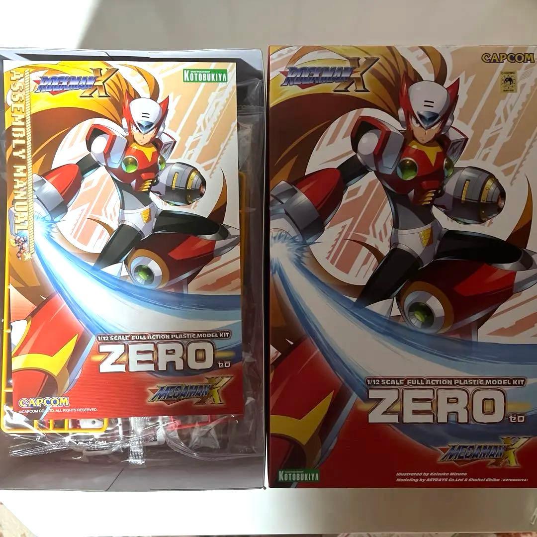 【未開封】コトブキヤ ロックマンX ゼロ プラモデル 壽屋 フィギュア