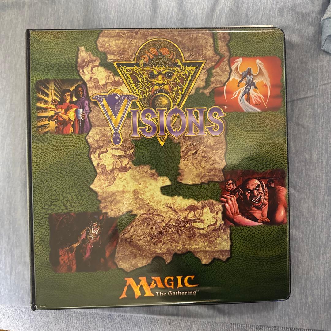MagicThe Gathering Visions カード全集バインダーセット MagicThe Gathering Visions カード全集バインダーセット MagicThe