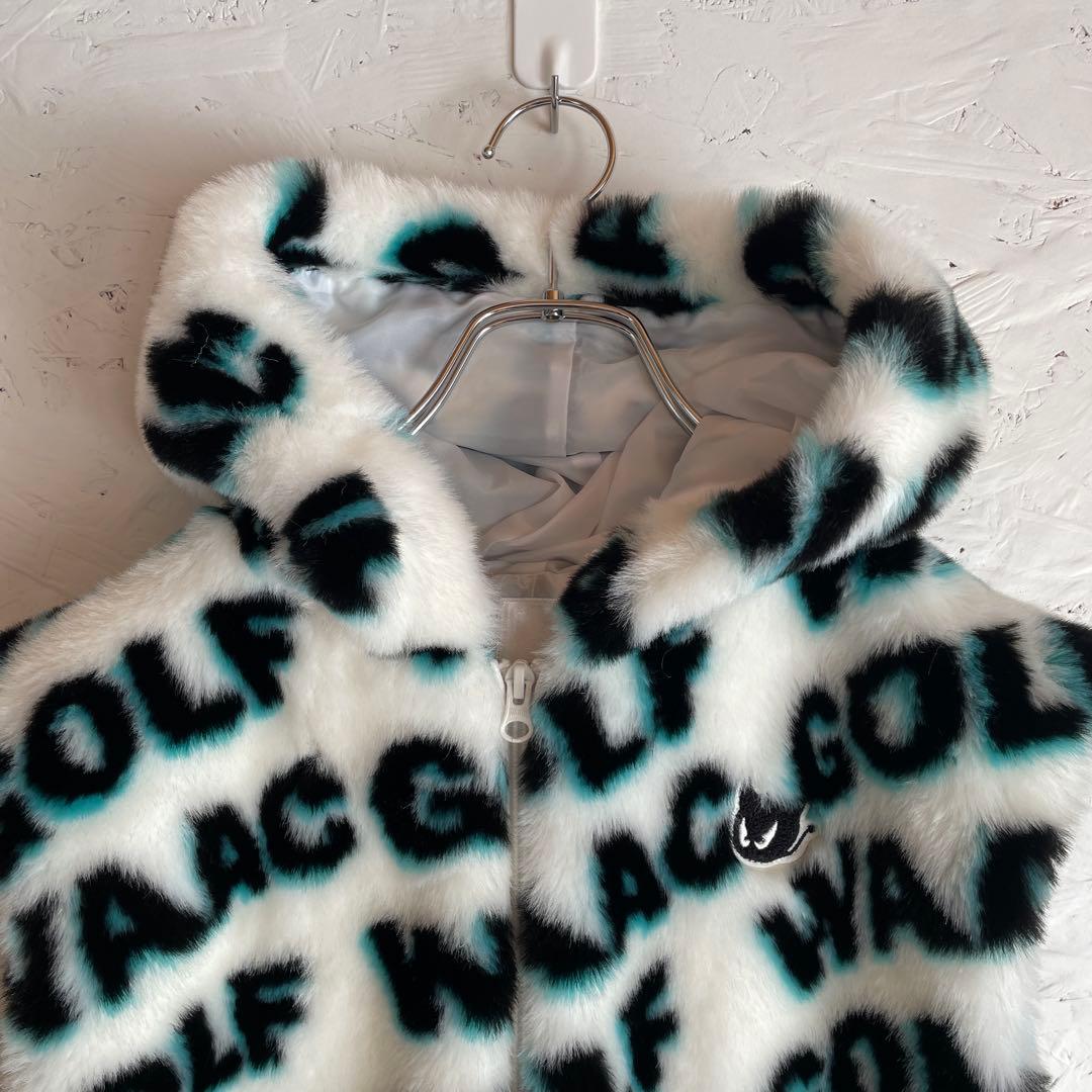 ゴルフウェア【WAAC】エコファーロゴフーディーベスト　ファーベスト　2