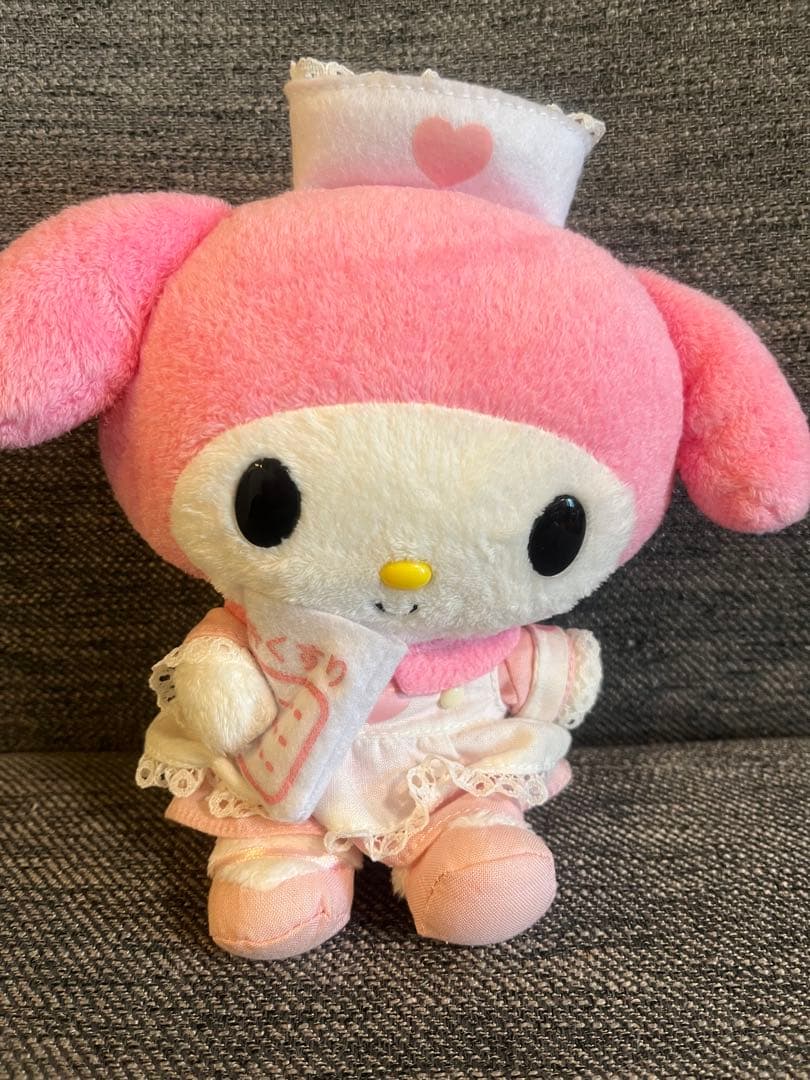 貴重・ほほ新品】マイメロ・クロミ ナースぬいぐるみセット-アイテムを