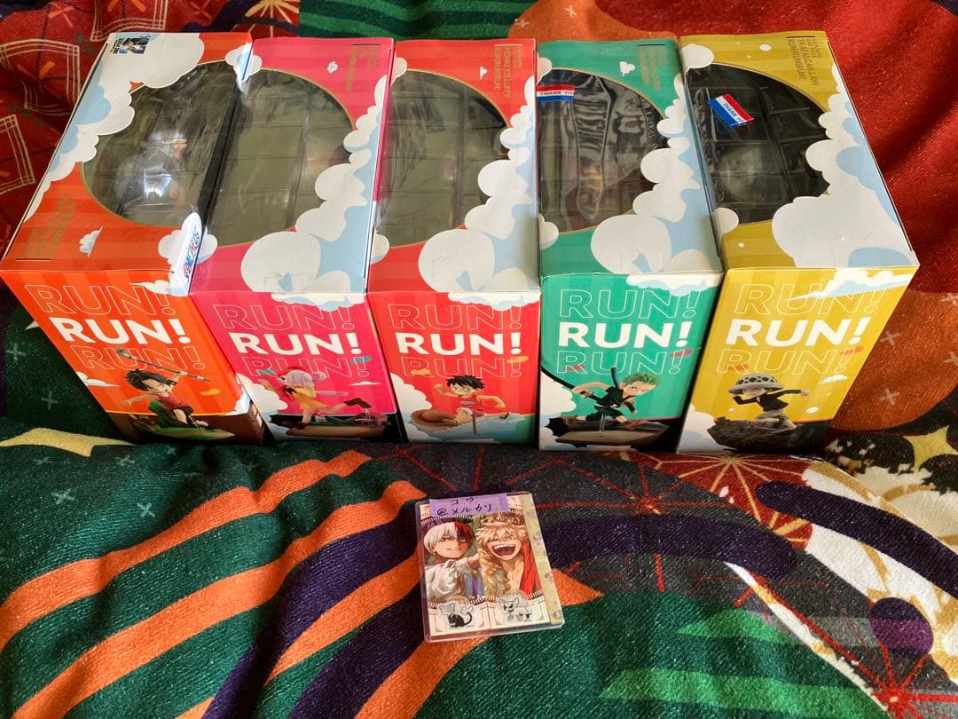 《5点セット》ONE PIECE G.E.M.シリーズ RUN！RUN！RUN！