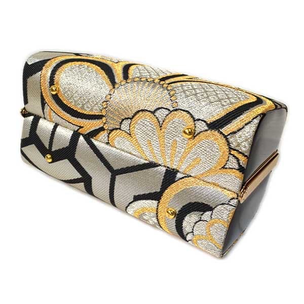 6562 振袖用 草履 バッグセット 正絹 西陣織 帯地 最高級 新品