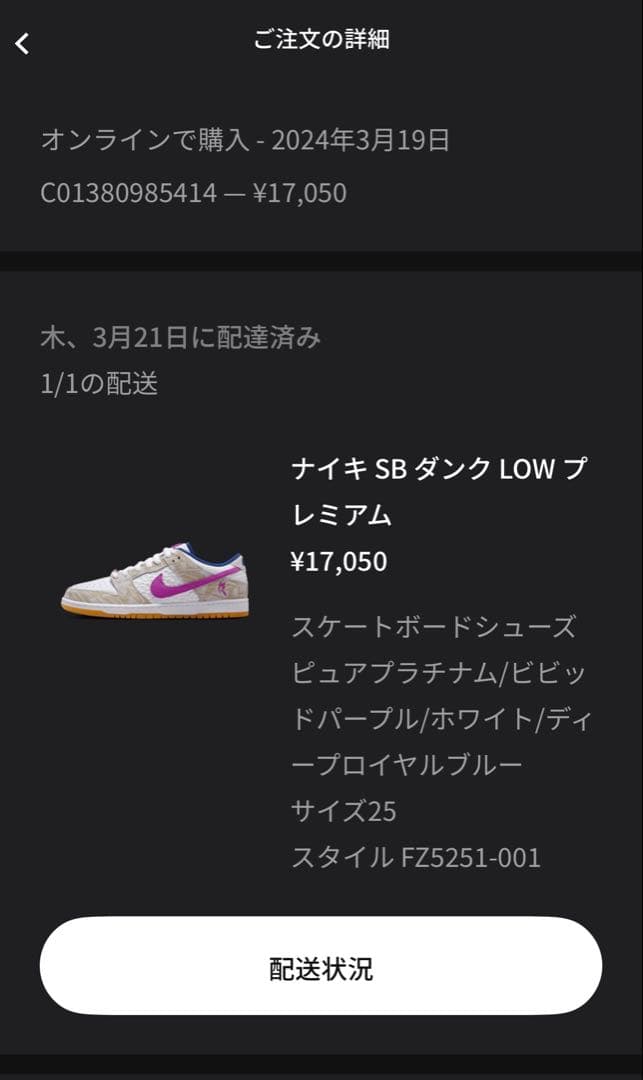 Rayssa Leal × Nike SB Dunk Low PRM 25cm