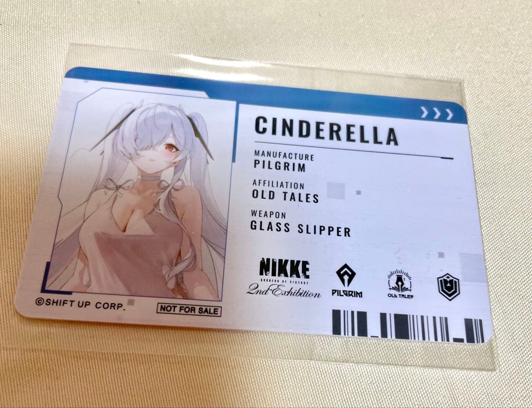 NIKKE展 ニケ展 2nd 入場特典 社員証風カード シンデレラ - メルカリ