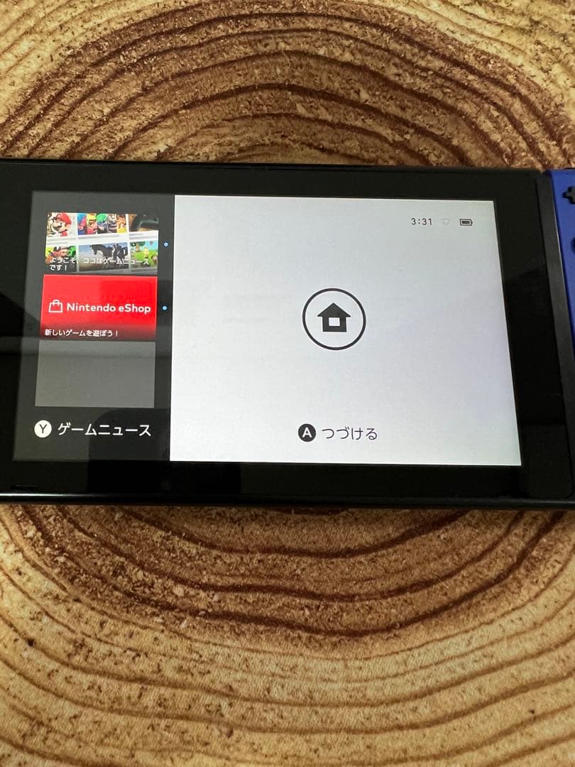 Nintendo Switch ニンテンドースイッチ本体　YEL/BLU箱無し②