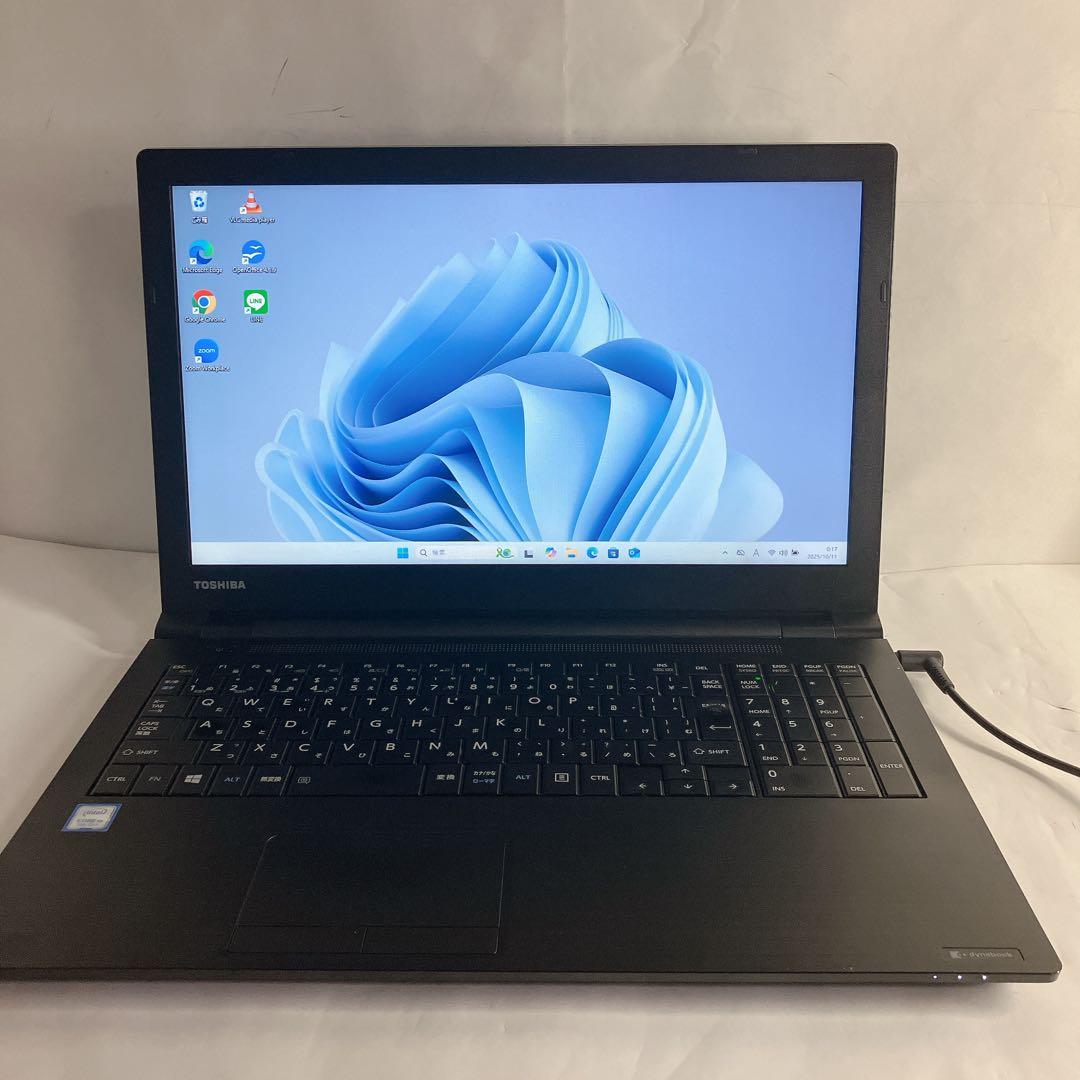 Win11 2018年製dynabook コア5-7世代 SSD DVD搭載