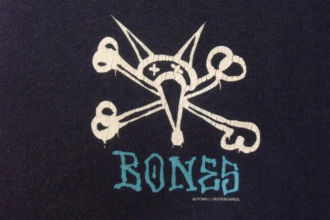 シ*ん様 パウエルペラルタ POWELL ラットボーンTシャツ 黒タグ古着ヴィン