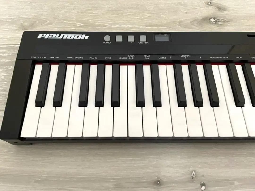 PlayTechPTK150 電子キーボード　初心者向け　61鍵　軽量2.6kg