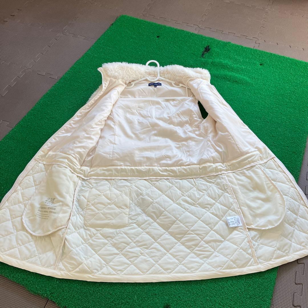 23区ゴルフレディースワンピース　白　Ｍ