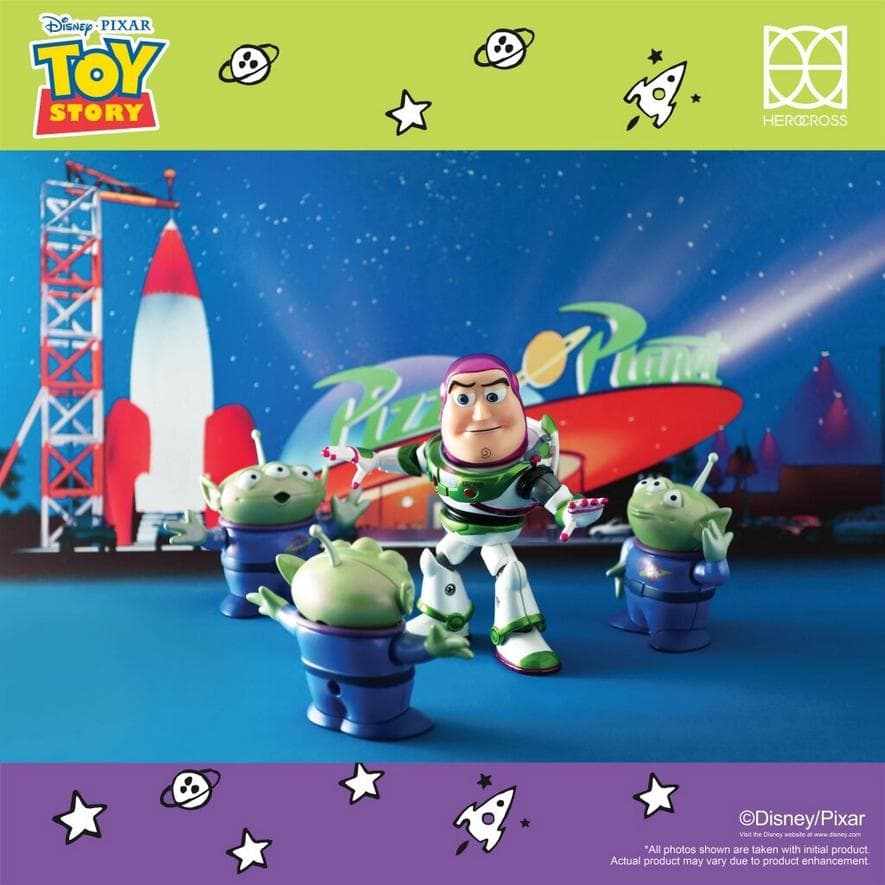 【HEROCROSS】正規品 バズ・ライトイヤー HMF#092 パールホワイト