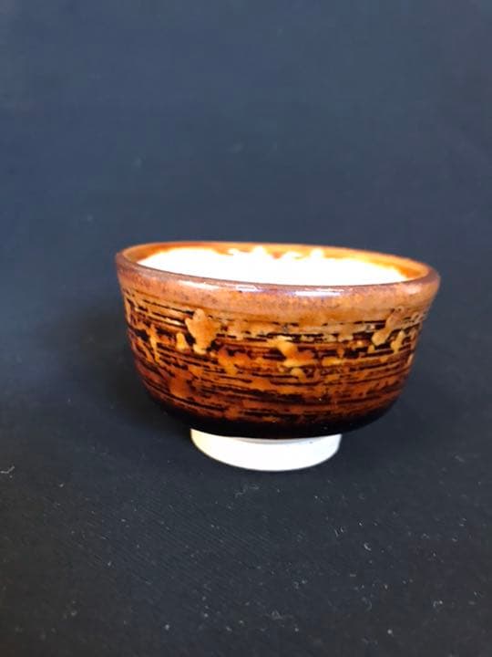 十代大樋長左衛門　大樋ぐい呑 共箱 共布 栞 本物保証K105