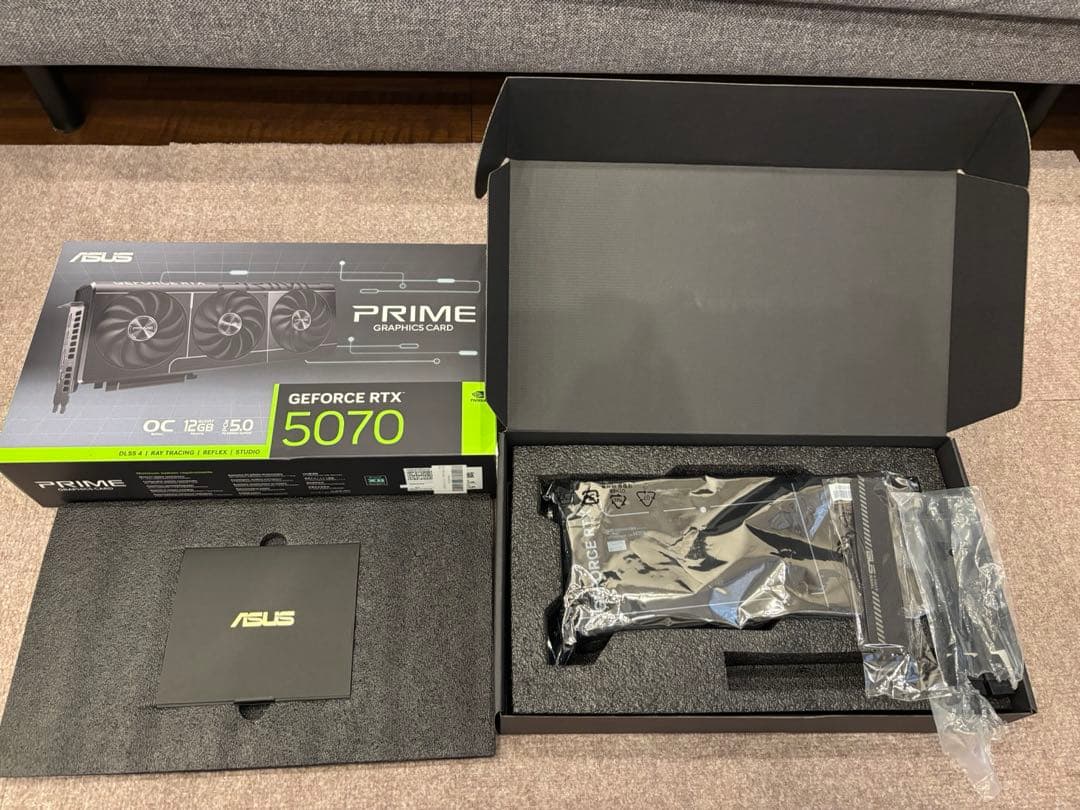 ASUS PRIME-RTX5070 開封 未使用品