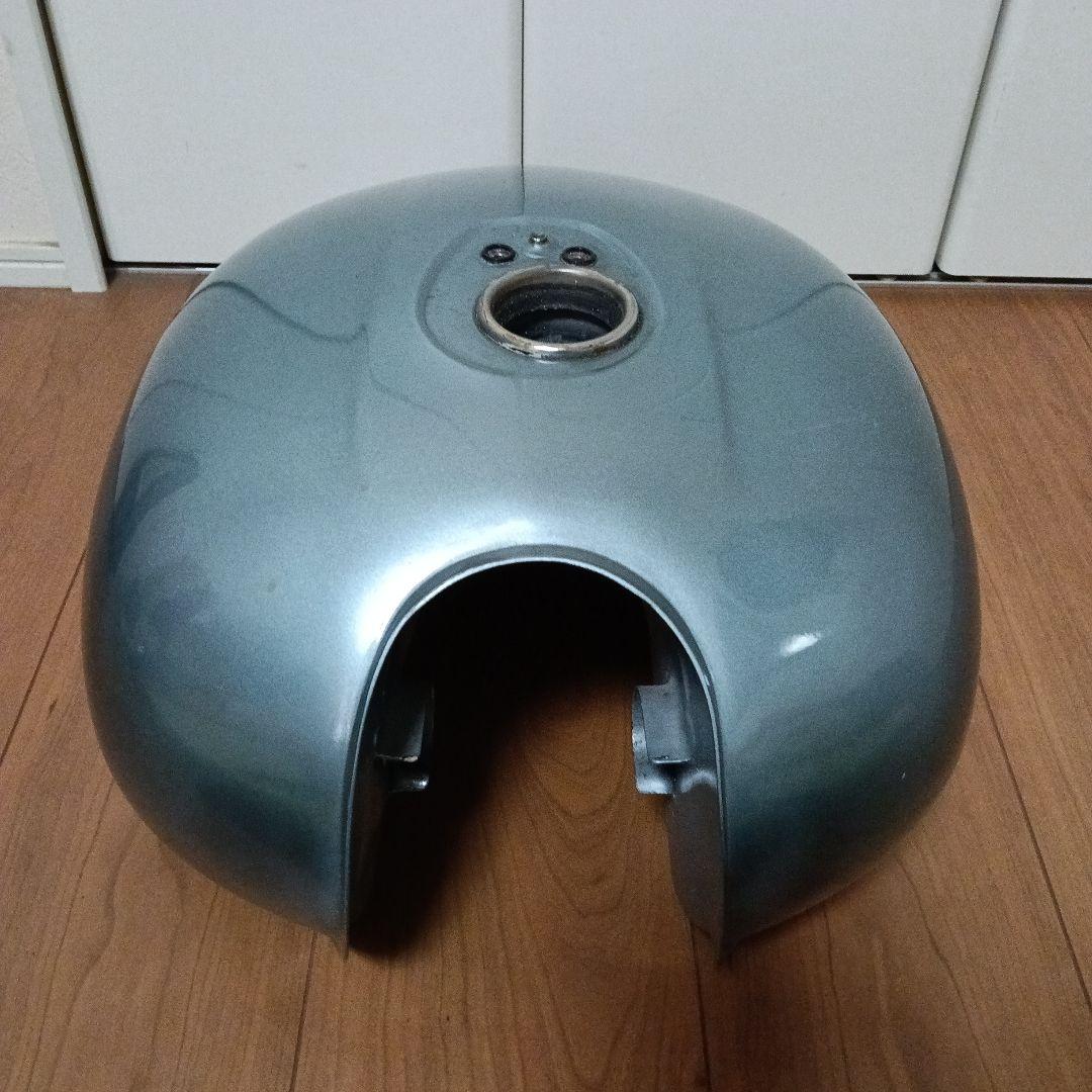 バイクタンク エストレヤRS用リキッドシルバーメタリックキャブレター車用