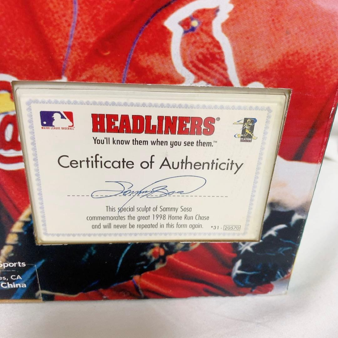 1998年MLB 記念フィギュア　サミーソーサー&マークマグワイア　未使用