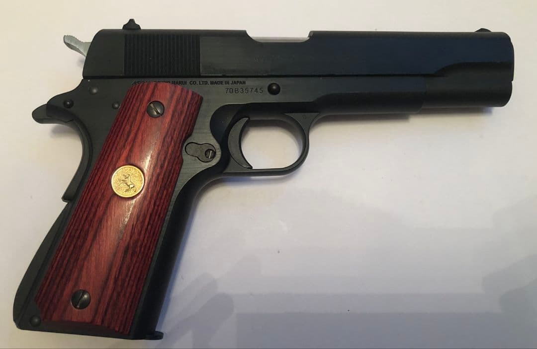 【廃版!レア】WA SCW コルトガバメント シリーズ70 カーボンブラック