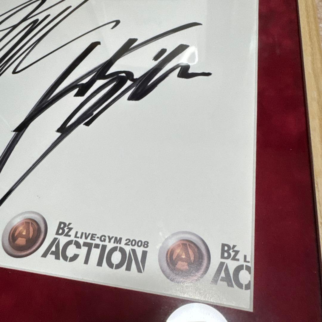 B'z LIVE-GYM 2008 Action サイン