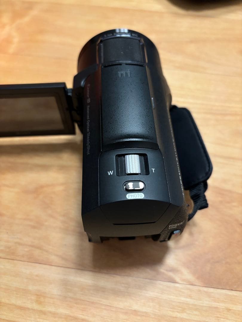 極美品 SONY FDR-AX45 4Kビデオカメラ バッテリー2個付