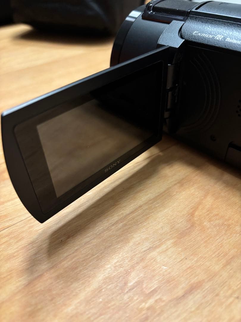 極美品 SONY FDR-AX45 4Kビデオカメラ バッテリー2個付
