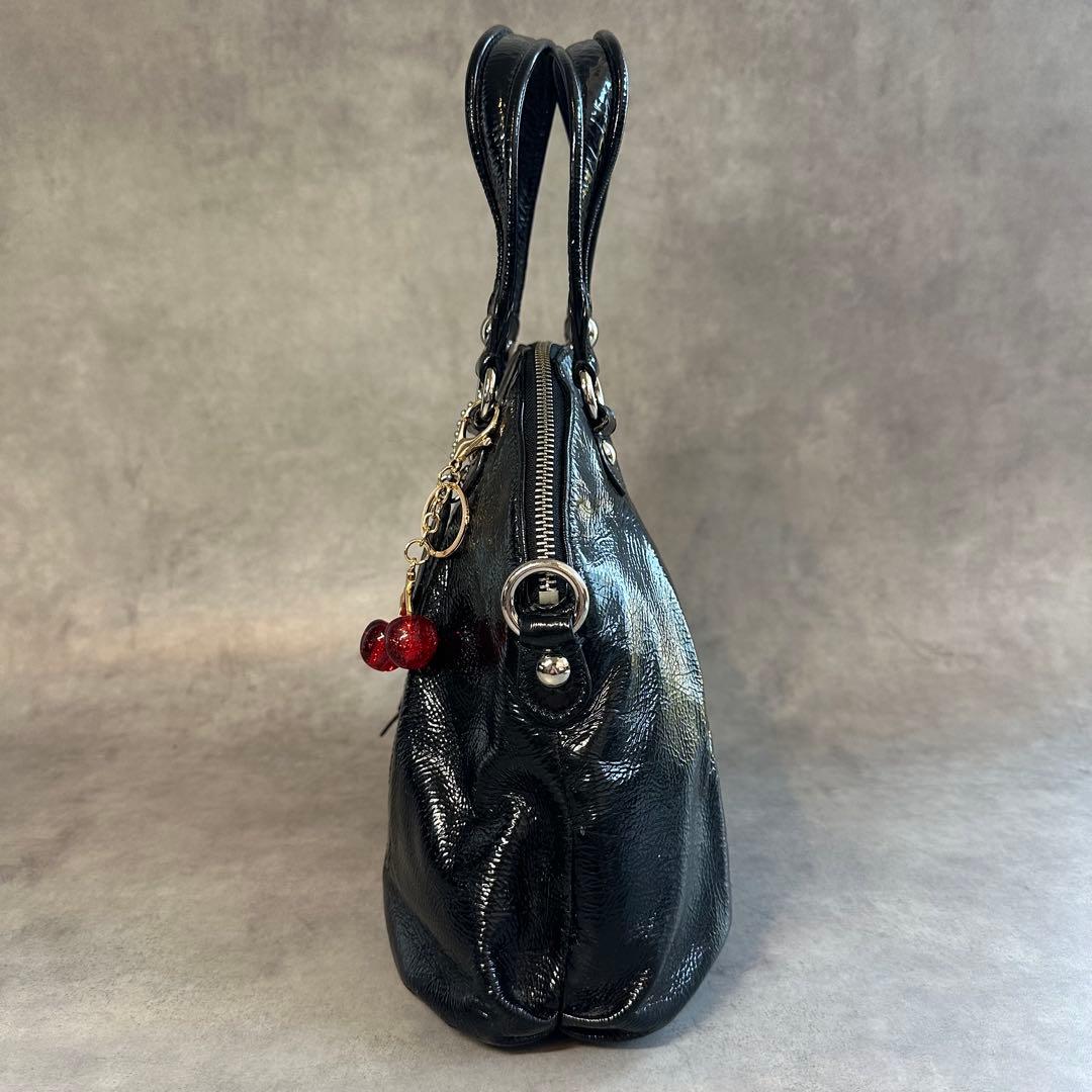 バッグ Y2K COACH POPPY Patent leather handbag