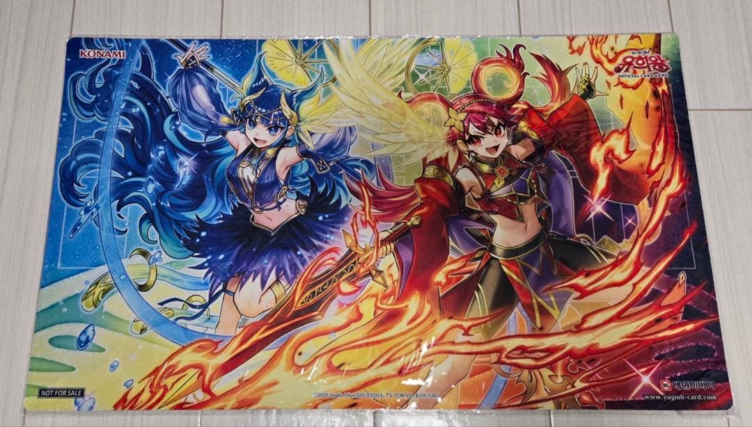 遊戯王 韓国限定 ウズヒメの御巫 プレイマット - メルカリ