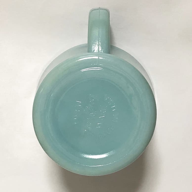 fire king D ハンドル マグ ターコイズブルー 1点 ＃003