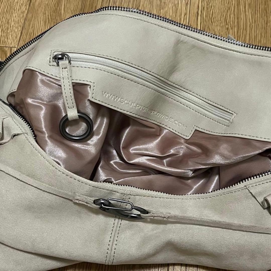 SCULPTOR フォースウェードストリングホーボーバッグ