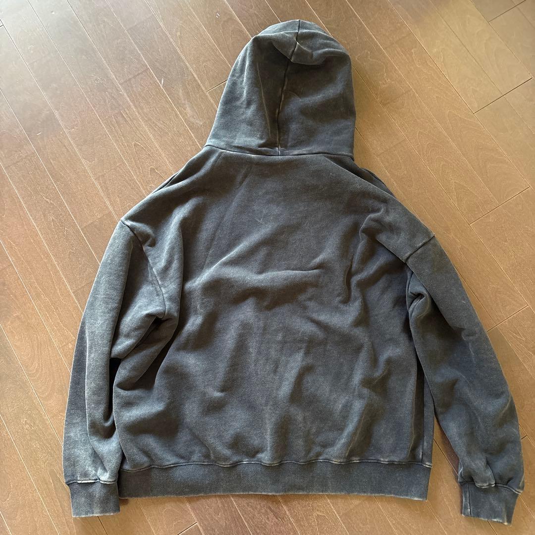 treasure pulse onジップアップフーディー（BLACK）パーカー - メルカリ