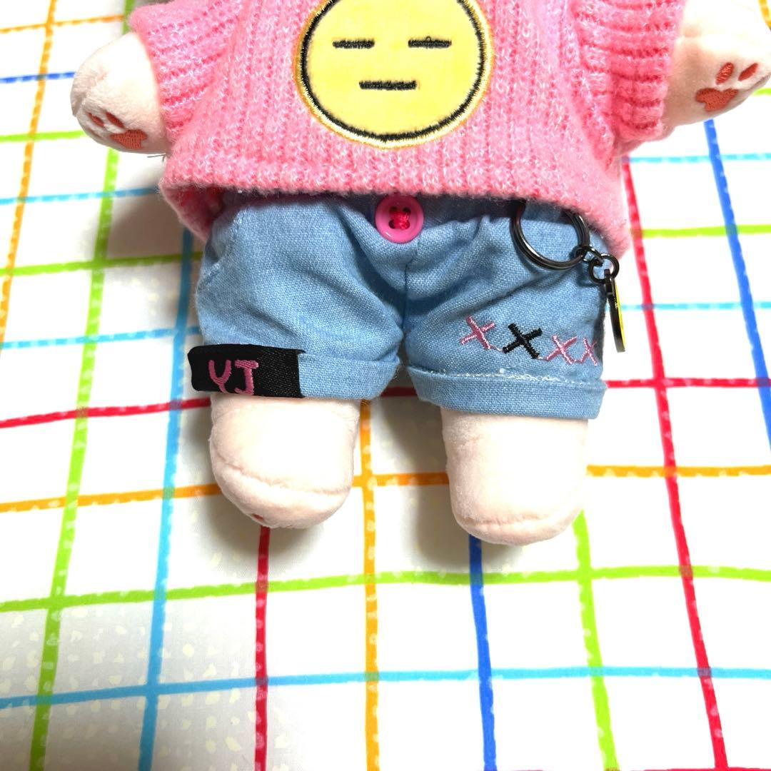 TXT ヨンジュン ブルアワ ピンクモリ 20cm ドール ぬいぐるみ