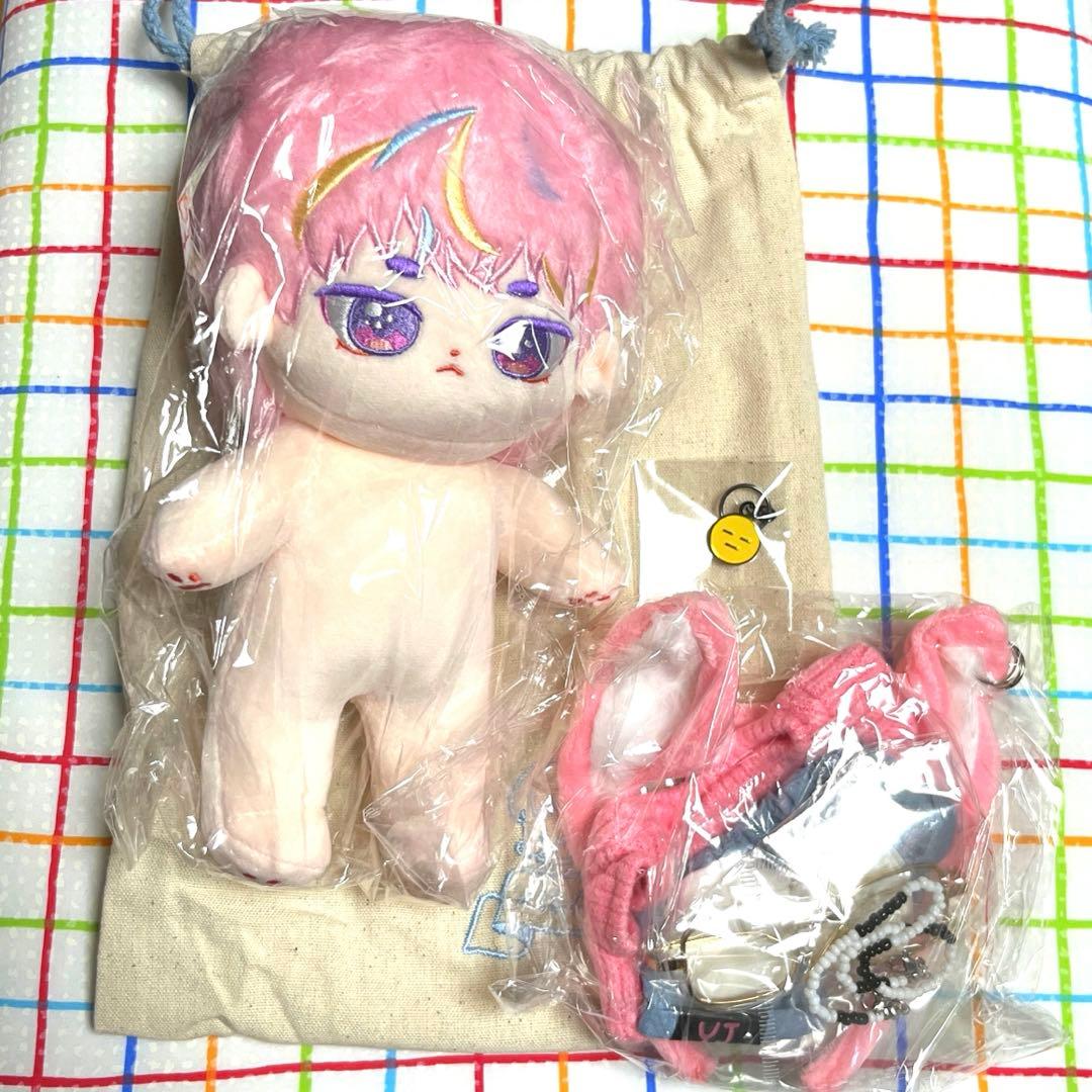 TXT ヨンジュン ブルアワ ピンクモリ 20cm ドール ぬいぐるみ