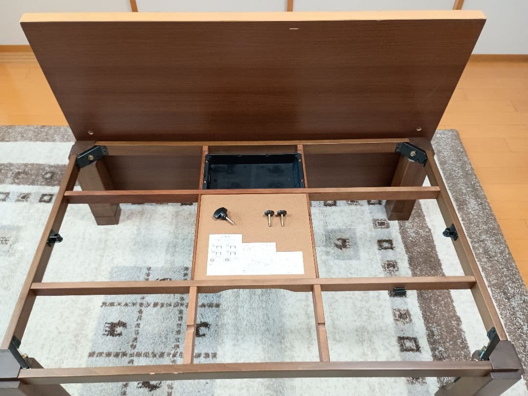 東京インテリア 家具調こたつ 120✕80✕36(41)