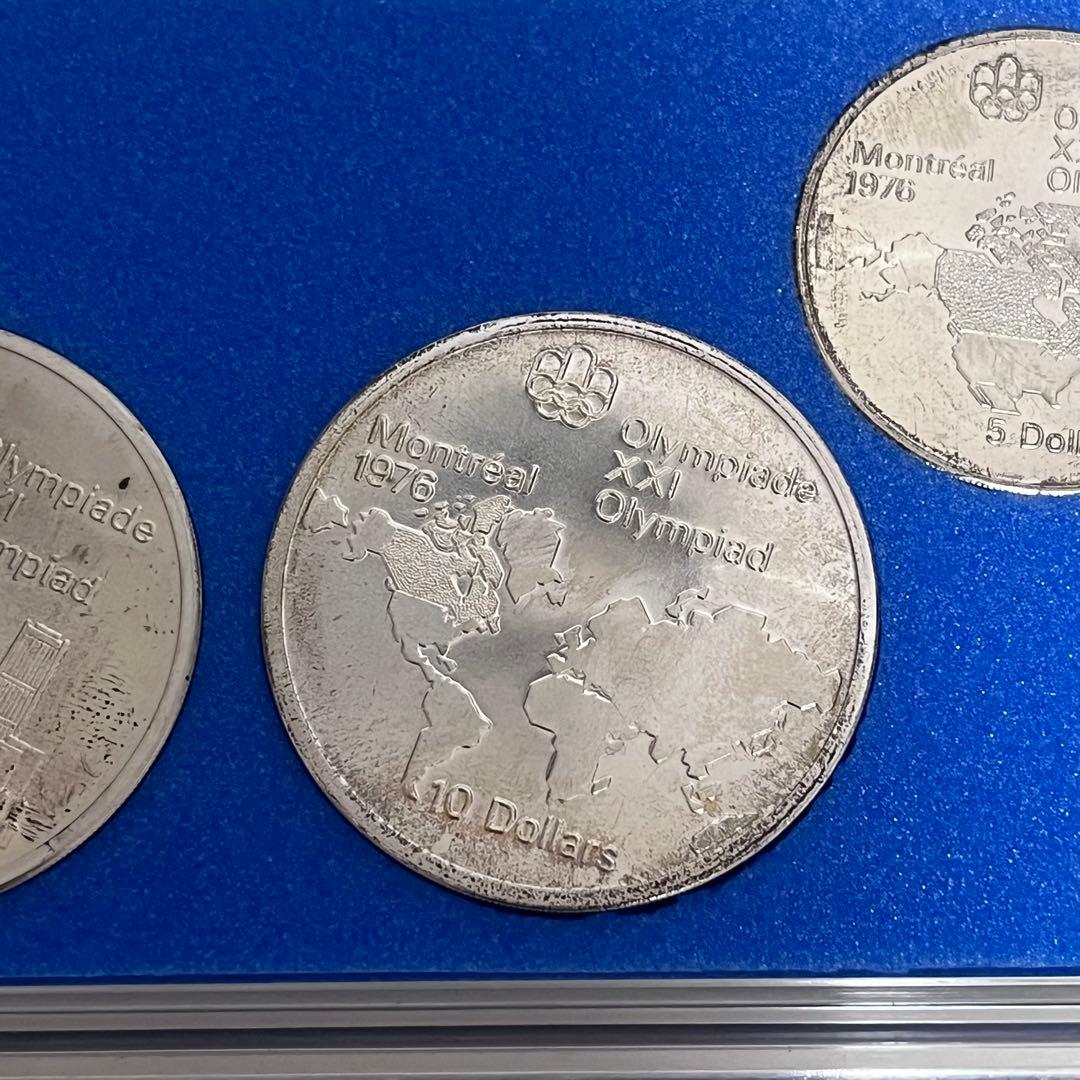 モントリオールオリンピック記念銀貨4枚セット - メルカリ