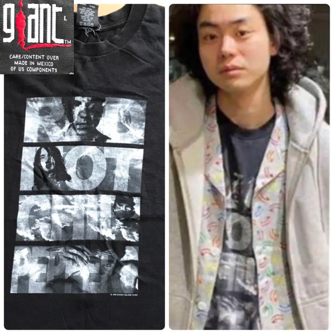 菅田将暉着用 Red Hot Chili Peppers 90s tシャツ レッチリ