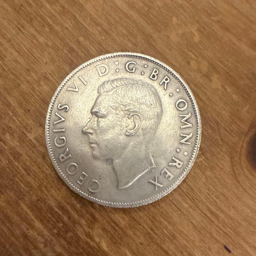 1937年 オーストラリア 1クラウン硬貨