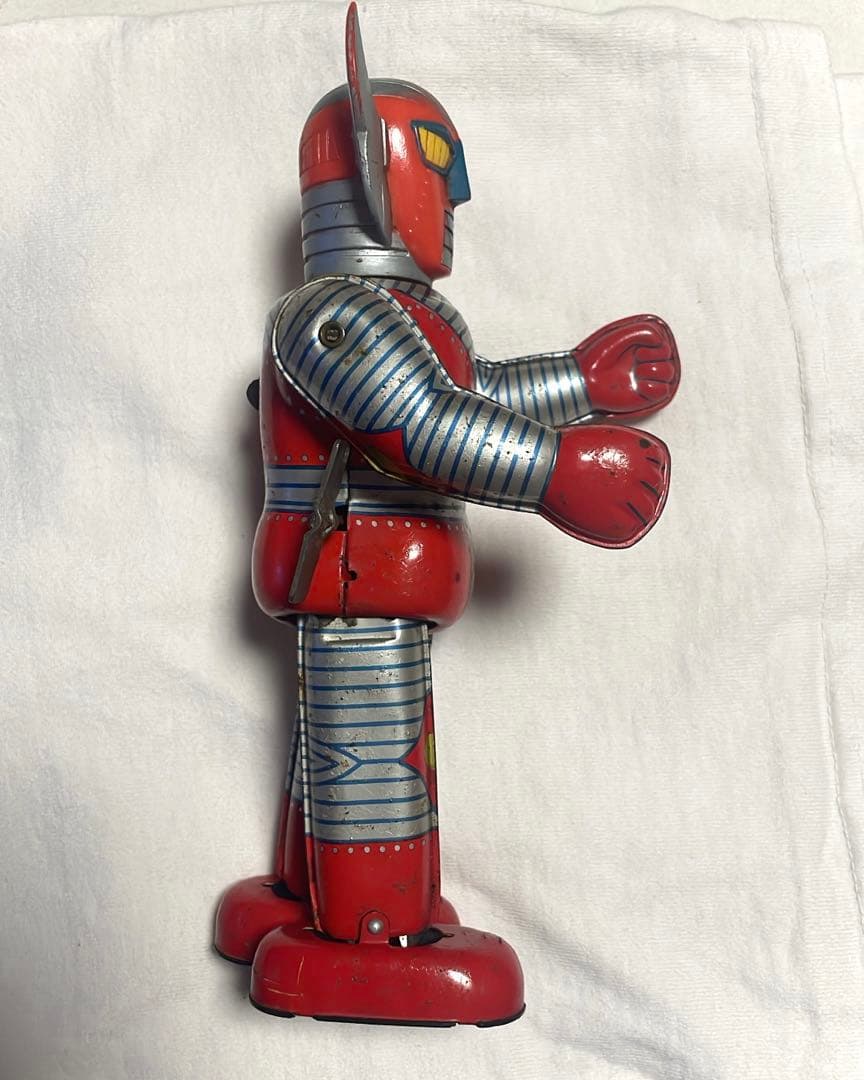 電人ザボーガー ブルマァク フィギュア ブリキ ゼンマイ 二足歩行 当時物