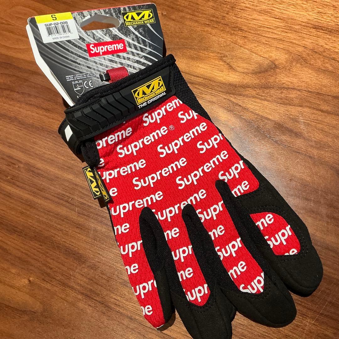 Supreme MECHANIX WEAR グローブ レッド