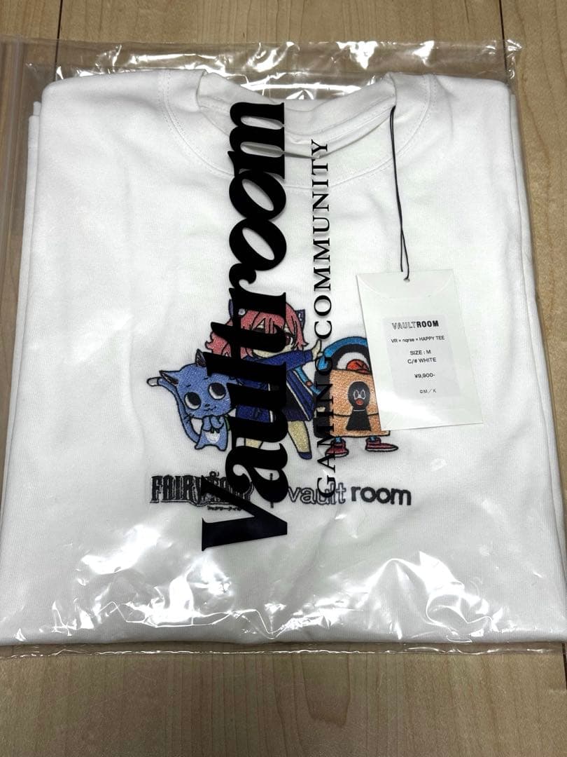 vaultroom× nqrse × HAPPY TEE WHITE M - メルカリ