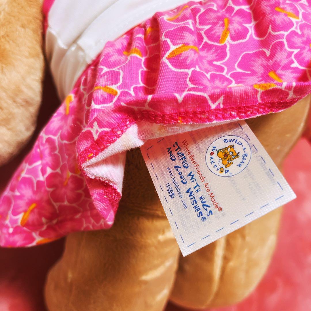 希少レア　ハローキティ　ビルドアベア　ぬいぐるみ　日焼けキティ　ハワイ　サンリオ