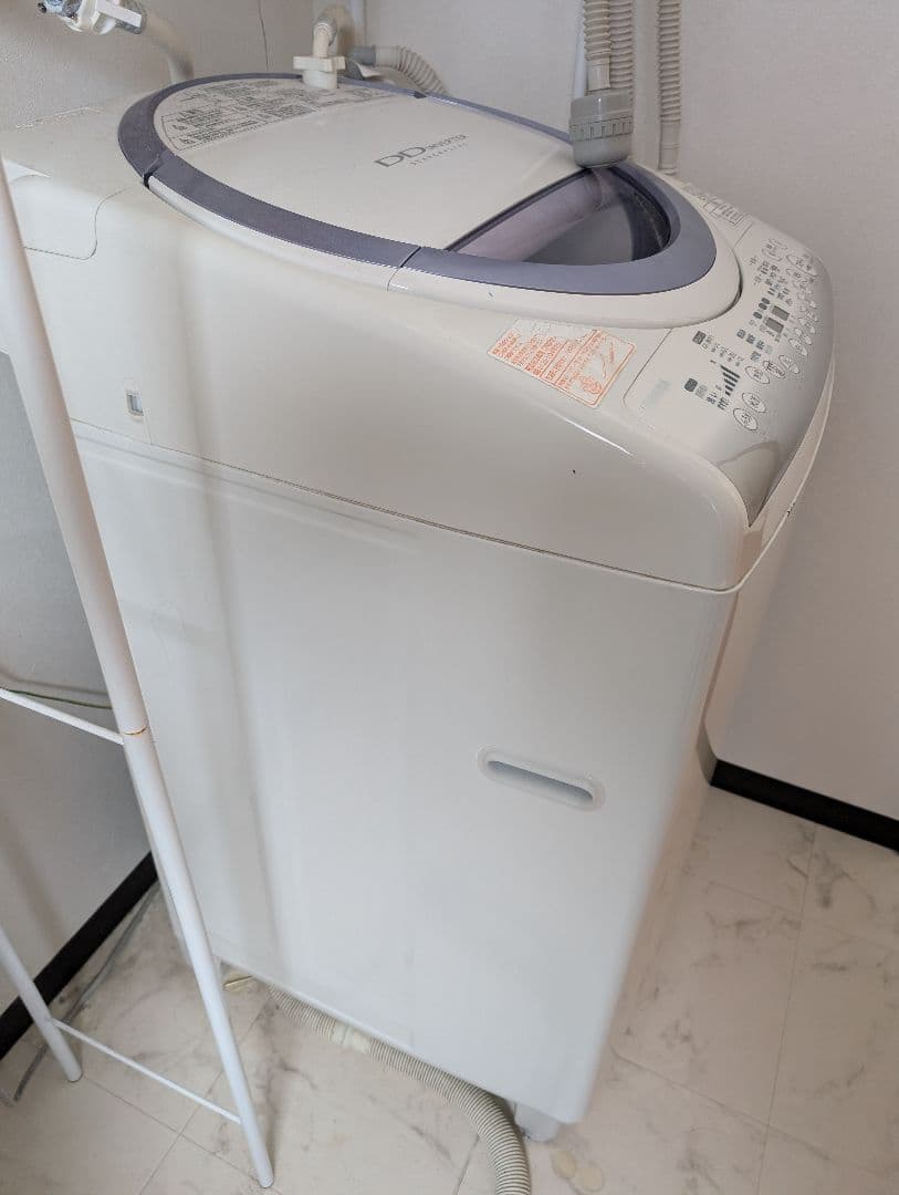 東芝 TOSHIBA　洗濯乾燥機　8.0kg　AW-80VM-W　給水ホース付き