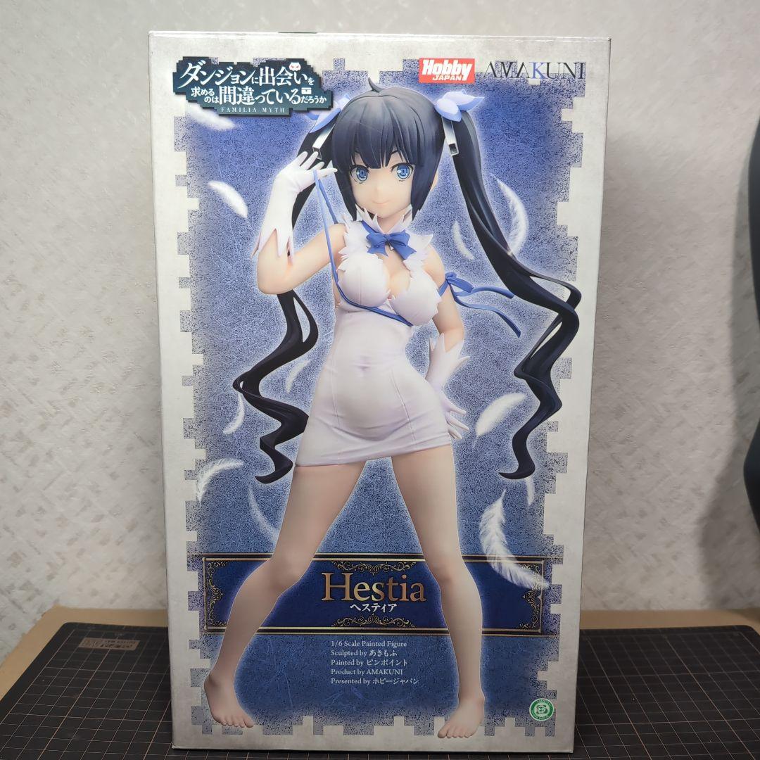 ホビージャパン AMAKUNI ダンまち ヘスティア フィギュア 欠け汚れあり