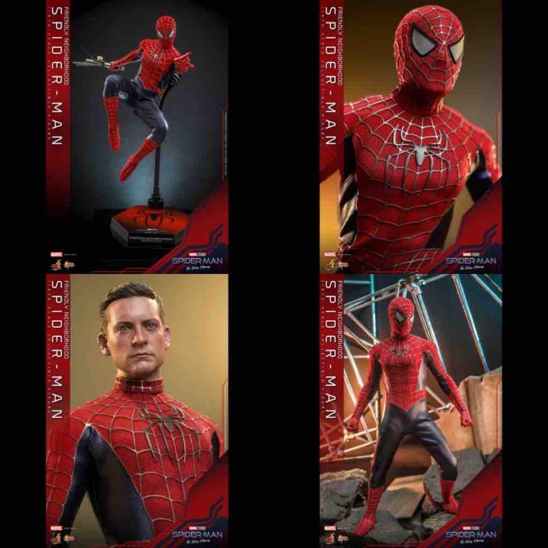 新品未開封Hot Toysフレンドリーネイバーフッド スパイダーマン