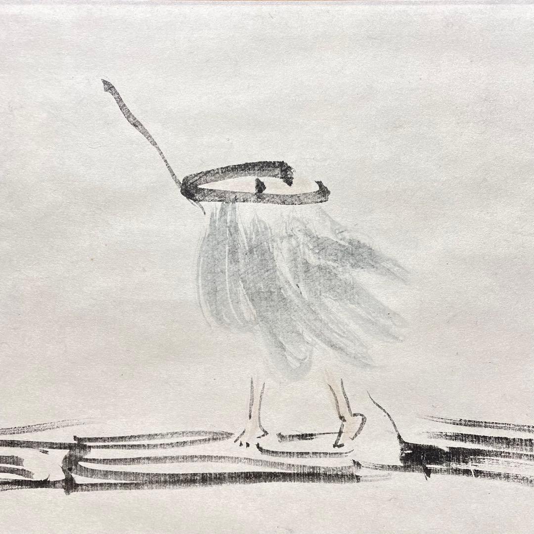 3980 蕪村 「いかだしの」 工芸印刷 紙本 日本画 掛軸 おもてなし