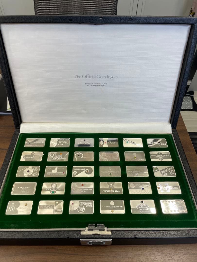 希少】フランクリンミント シルバーインゴット - メルカリ