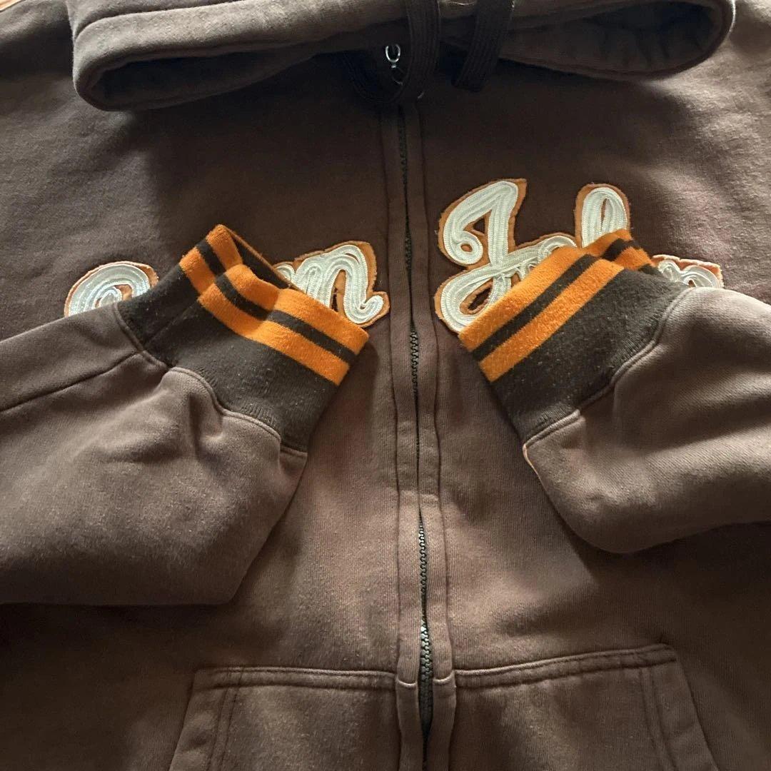 SEAN JOHN ジップパーカー ショーンジョン y2k b系　ブラウン