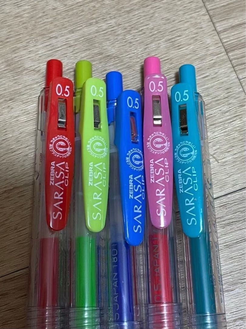 【新品未使用】リトルツインスターズ ボールペン 5本セット 0.5mm